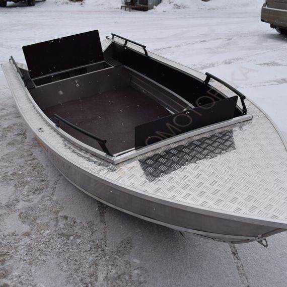 Алюминиевая лодка Wellboat-42 NexT классика