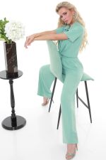 Костюм летний мятного цвета DStrend (Акция)