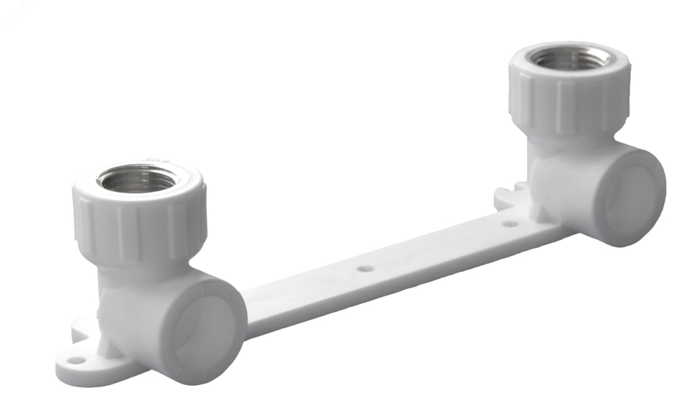 Комплект настенный внр. резьба 20х1/2 ( Планка для смесителя) Политэк