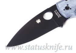 Нож Spyderco SHAMAN Denim Micarta REX76 Exclusiveфотография - 2