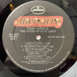 Винтажная виниловая пластинка LP Deep Purple The House Of Blue Light (USA 1987) The Spanish Archer
