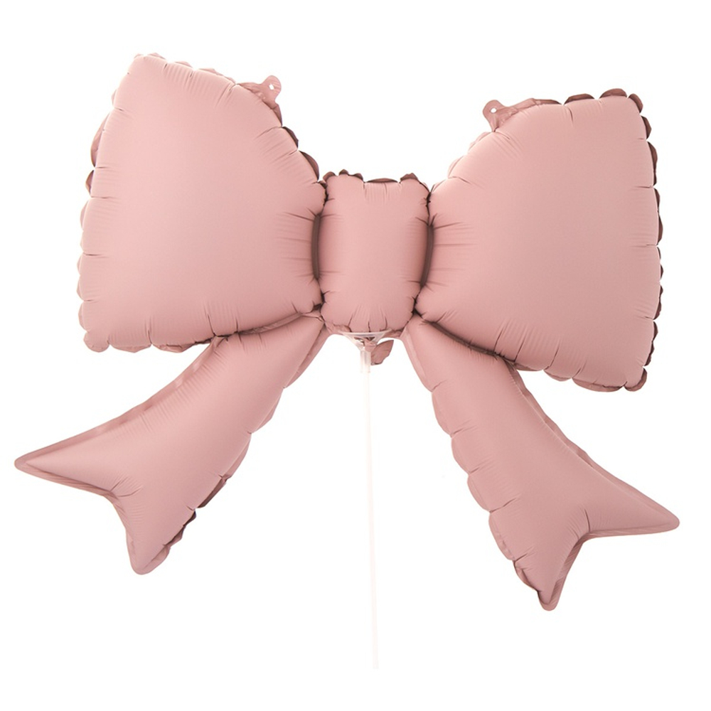 Шар фольгированный Бант 53 см (Розовый)