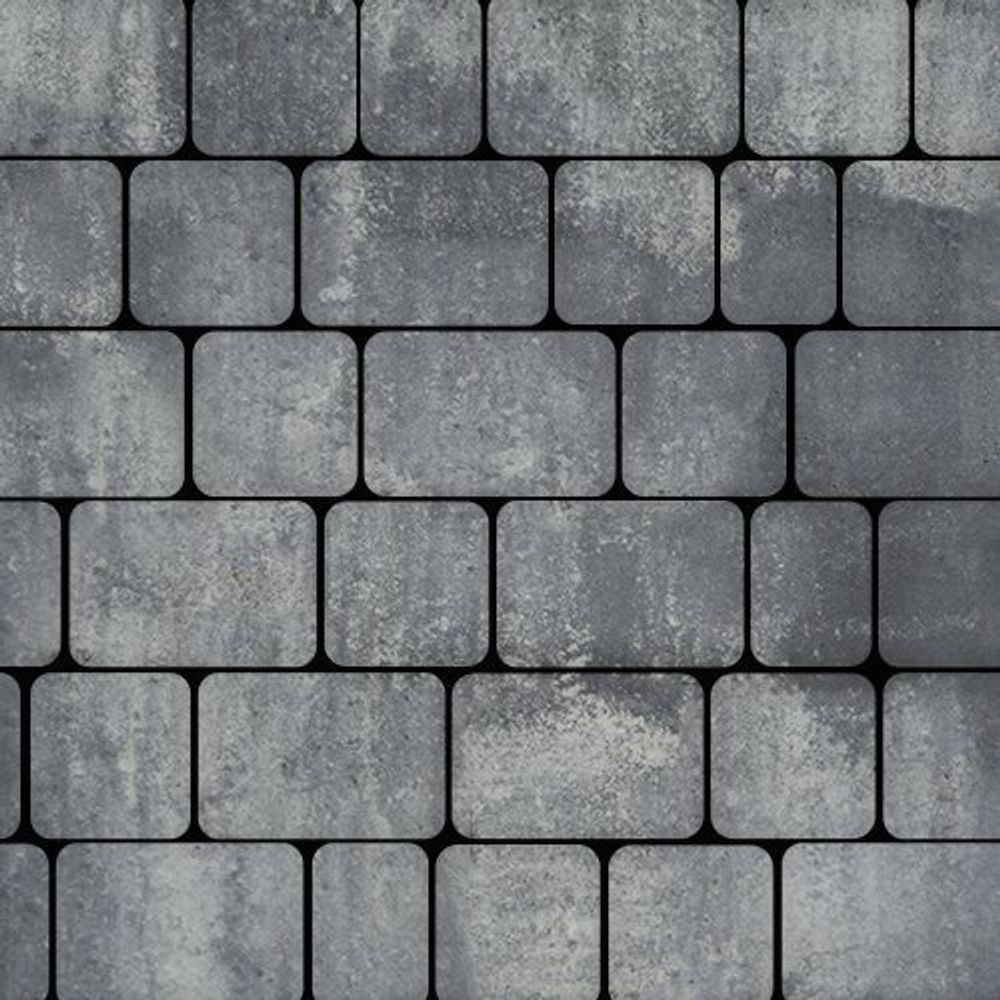 Тротуарная плитка Инсбрук Альт, 60 мм, ColorMix Актау, гладкая