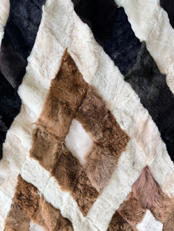 Меховой Коврик прикроватный накидка на кресло из овчины