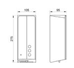 Диспенсер для мыла сенсорный 1000 мл. ABS AUTOMATICS 03038.W белый