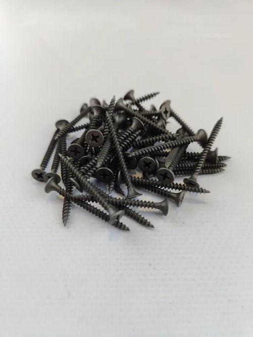 Саморезы по металлу черные 3,5мм х 41мм, 200шт