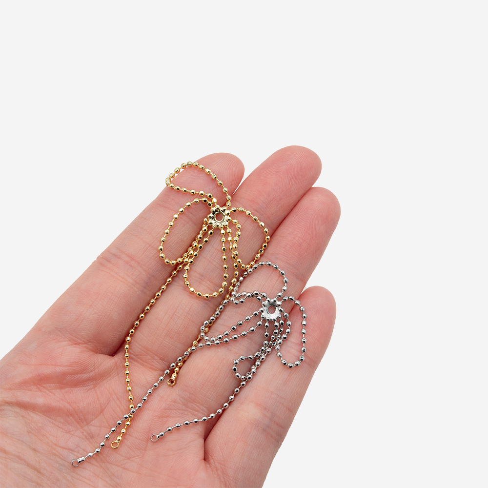 Навесной элемент "Цветок", 9см, позолота