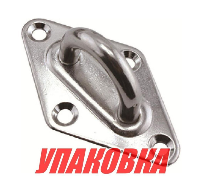 Серьга с ромбовидным основанием 80х50мм, Marine Rocket (упаковка из 10 шт.)