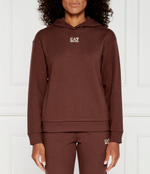 Худи EA7 - коричневый(6DTM16 TJQLZ)