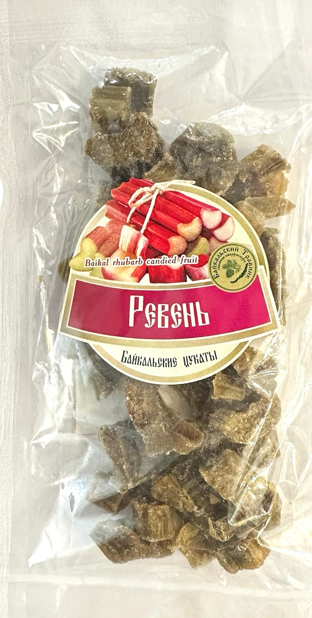 Байкальские цукаты из ревеня