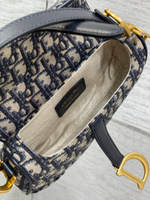Christian Dior Small Saddle Bag with Strap