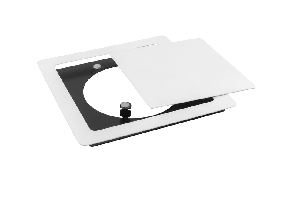 Теневая решетка на магнитах NDU-150 (под трубу d 150мм, габарит 190х190мм)