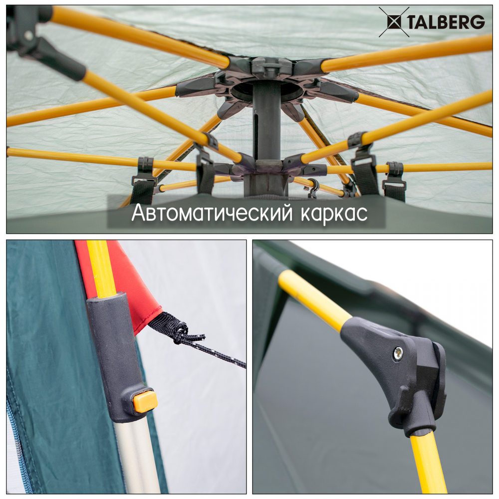 Быстросборная палатка Talberg Grand 4 [TLT-071]