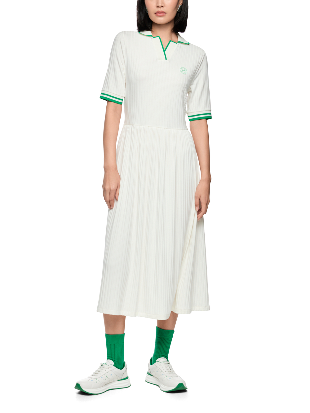 Платье из вискозы