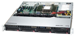 Сервер Supermicro SuperServer 5019P-MT без процессора/без ОЗУ/без накопителей/количество отсеков 3.5" hot swap: 4/1 x 350 Вт
