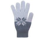 Перчатки "31 Декабря" сиреневый/джинс р.16, 1 шт.