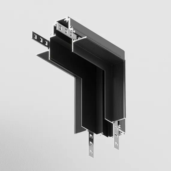 Угловой коннектор внутренний Gravity встраиваемый черный Technical trx010icl-22b