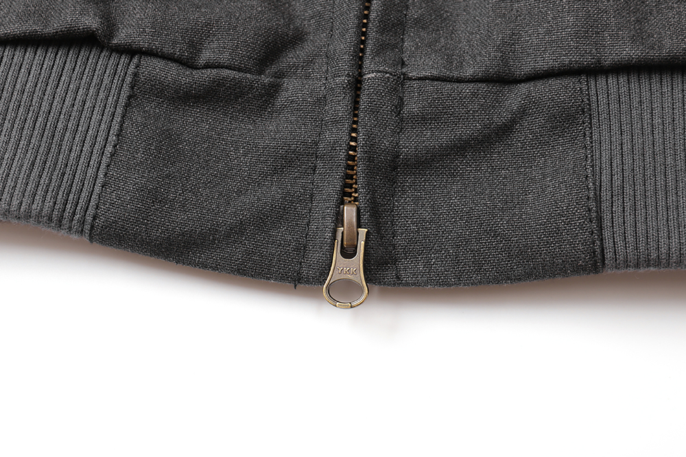 Куртка SHADOW CANVA HOOD COAT, серый-темный
