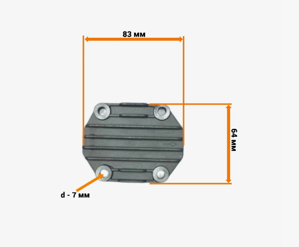 Крышка головки верхняя 152FMH,154FMI 110-125см3
