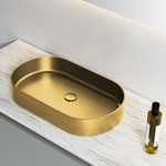 Раковина AltroBagno Eterno 001025 OrSp из нержавеющей стали