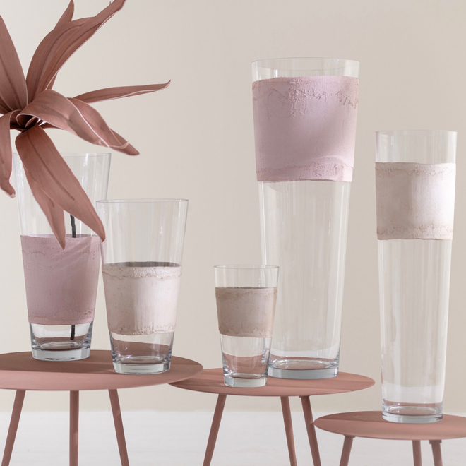 Ваза Dolphin pink s