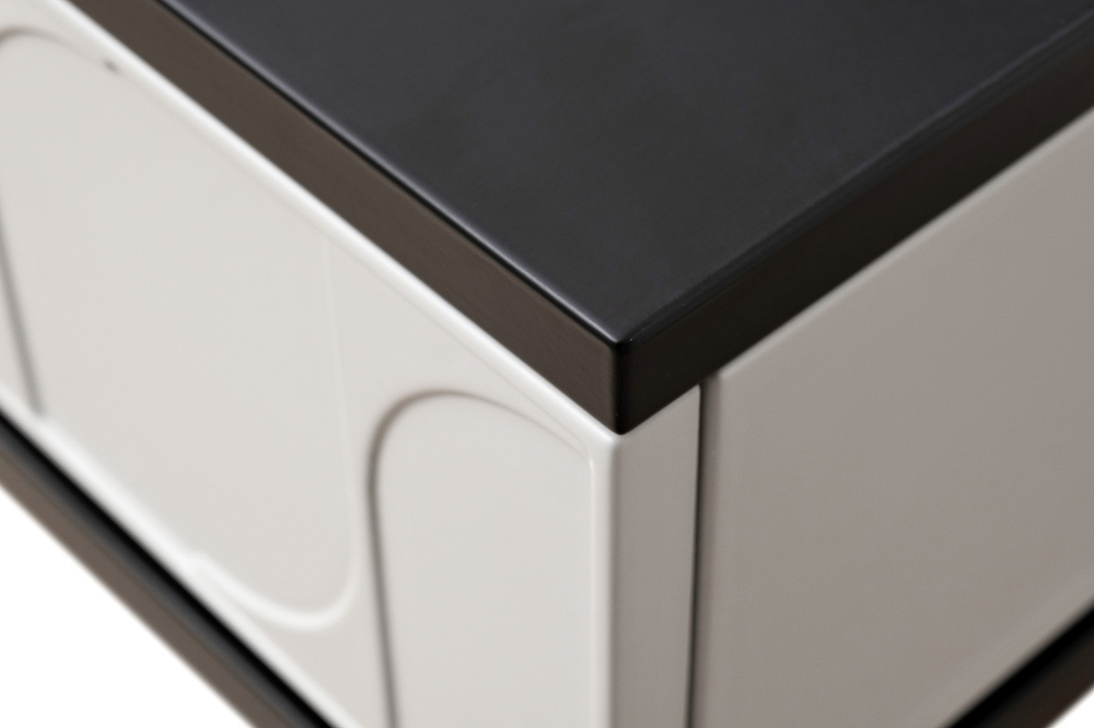 GD-00001 Консоль Spinola черно/серая 109*40*80см