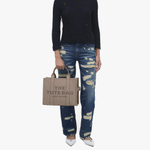 СУМКА MARC JACOBS THE LEATHER MEDIUM TOTE BAG CEMENT