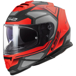 LS2 FF800 STORM Faster Grey / Red