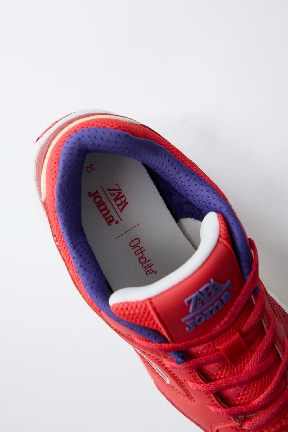 ZARA КРОССОВКИ JOMA® MUNDIAL КАНАДА, КРАСНЫЙ