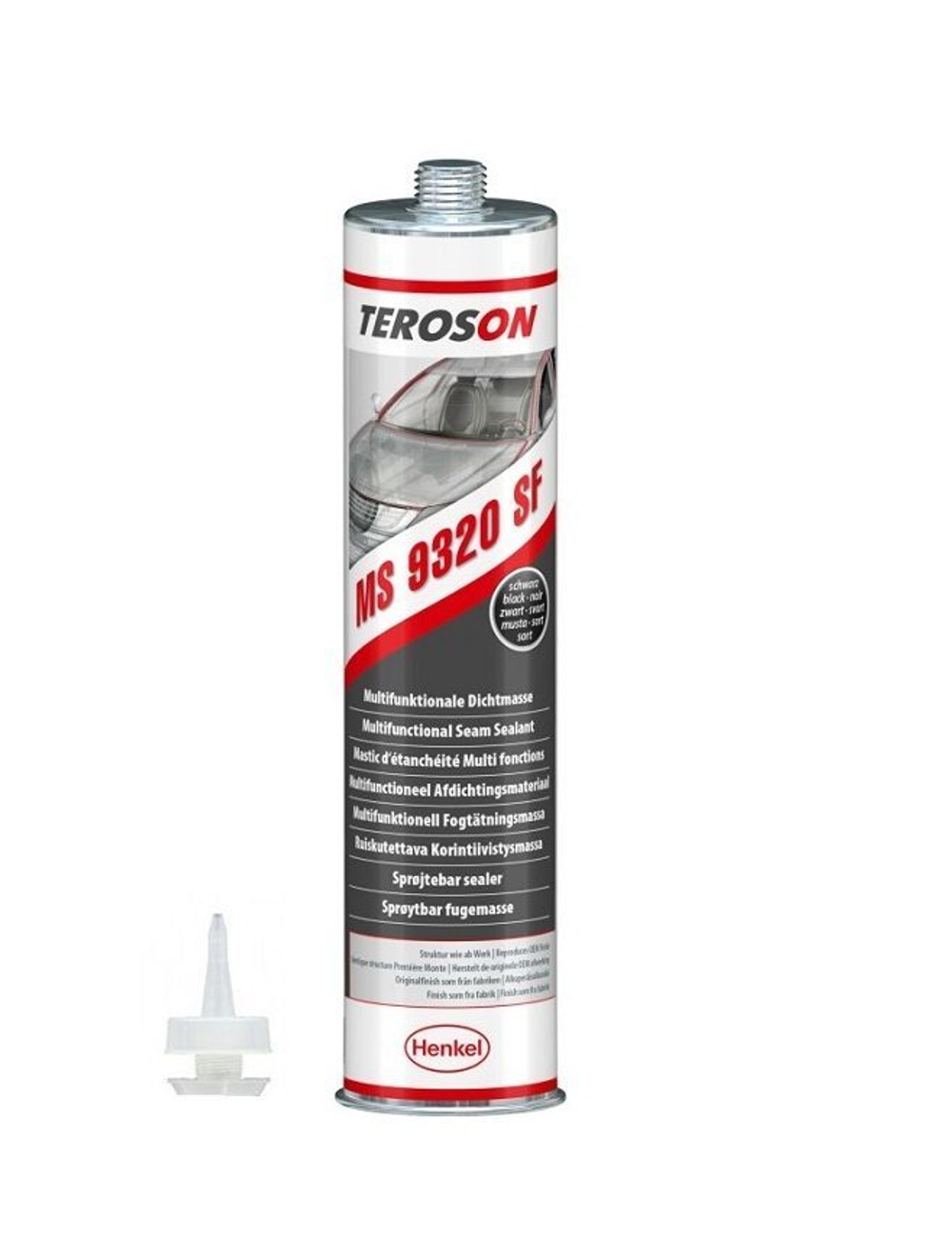 Loctite Распыляемый герметик для швов черный Теростат 9320 SF 6 в 1 1370739