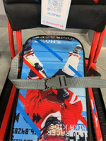 Снегокат «Тимка спорт 6» хоккей (красный каркас) (арт. ТС6/Х2)