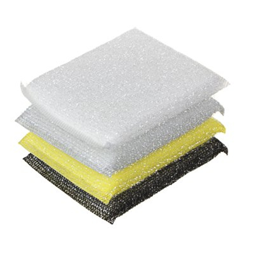 Набор губок кухонных VETTA поролон 8*12см (4шт/уп)    ХХ