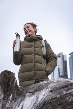 Бутылка Klean Kanteen Classic Narrow Flip Sport 18oz (532 мл) Brushed Stainless