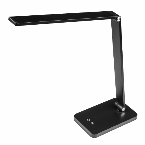 TLD-571 Black/LED/400Lm/4500K/Dimmer Светильник настольный, 8W. Сенсорный выключатель. Черный. TM Uniel