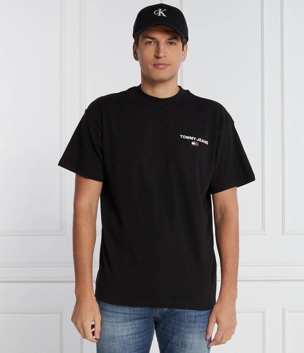 Футболка TJM RLX MOCK NECK TEE Tommy Jeans - черный(DM0DM17823)