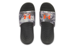 Under Armour Ansa Graphic Lightweight and Comfortable Casual Slippers Black and Gray