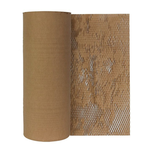 Бумага крафтовая перфорированная упаковочная бурая (500мм/250м)