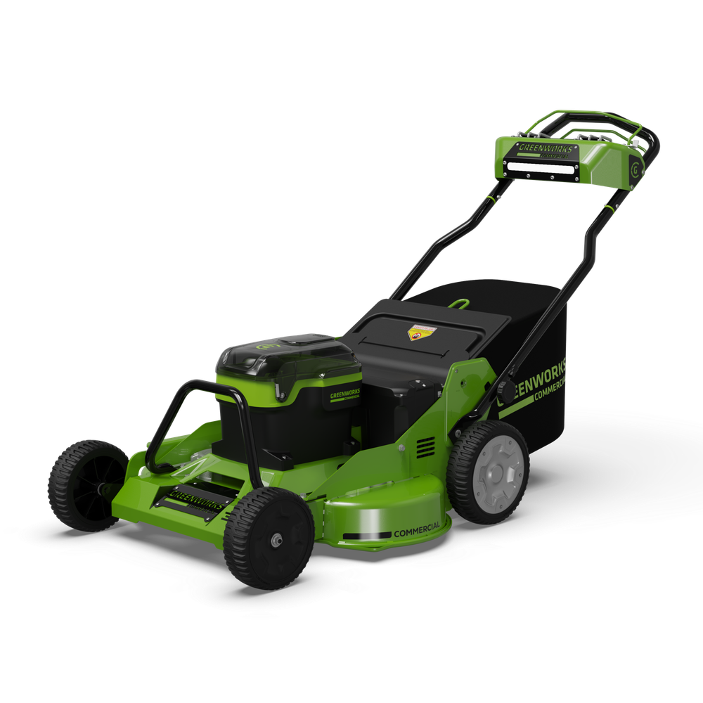 Cамоходная аккумуляторная газонокосилка Greenworks 82LM30S , 82v, 76 см, (2519207U3B), с 3хАКБ 5Ач и ЗУ для 2-х аккумуляторов