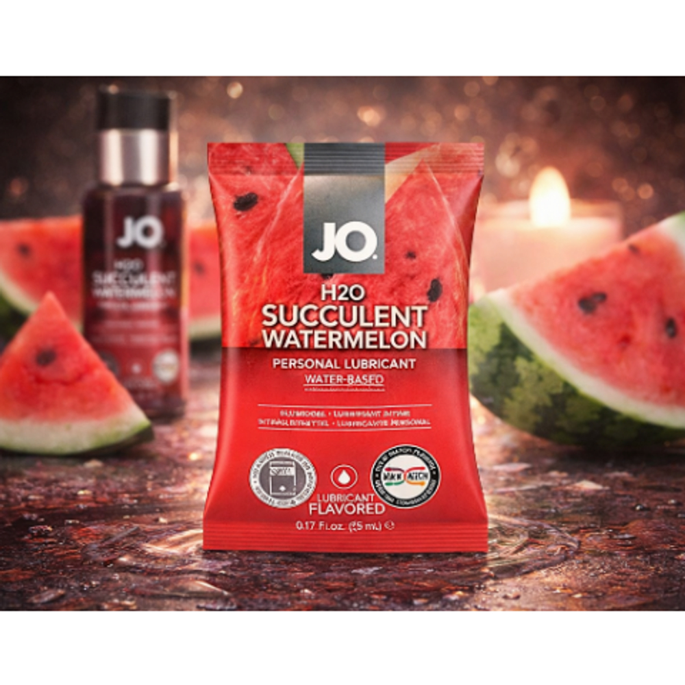 Лубрикант JO Watermelon с ароматом арбуза, 5 мл