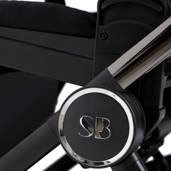 Детская коляска Sweet Baby Elegante 3 в 1 Chrome Black