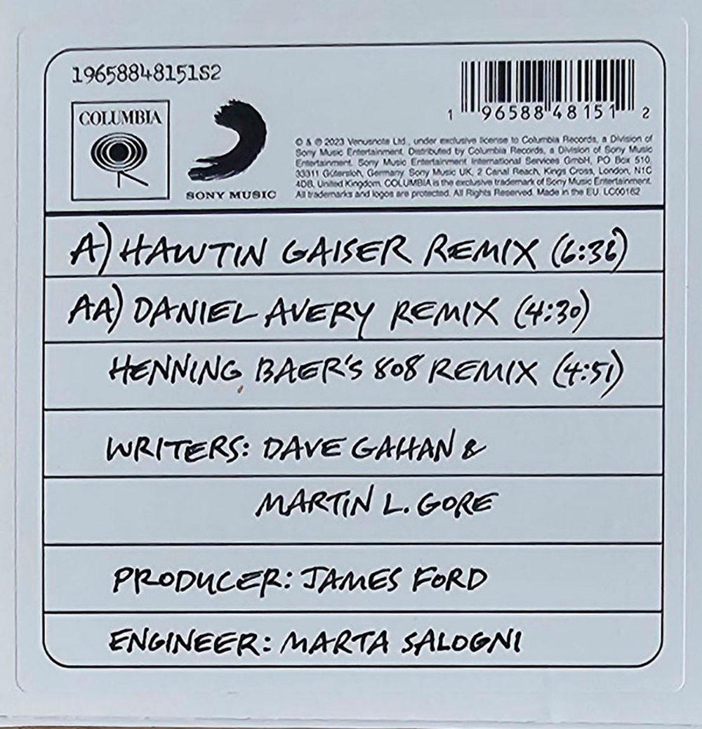 Depeche Mode / Wagging Tongue (Remixes) (Limited Edition)(12" Vinyl Single)