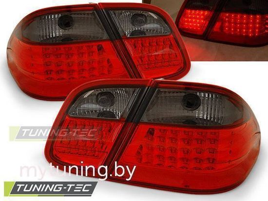 Задние фонари red smoke led для Mercedes CLK W208