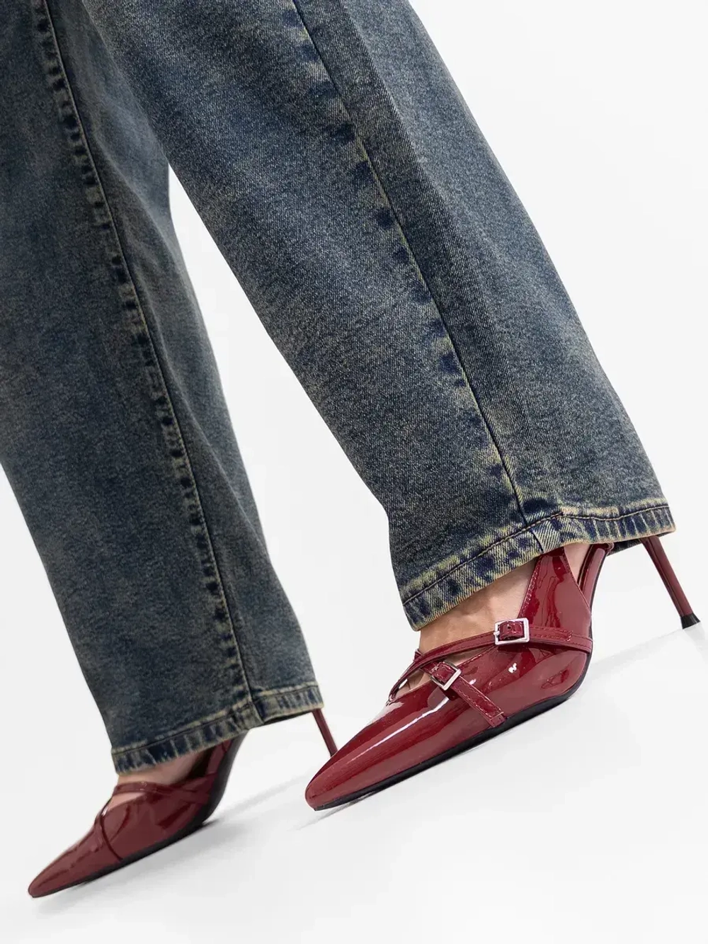 Джинсы багги широкие бойфренды