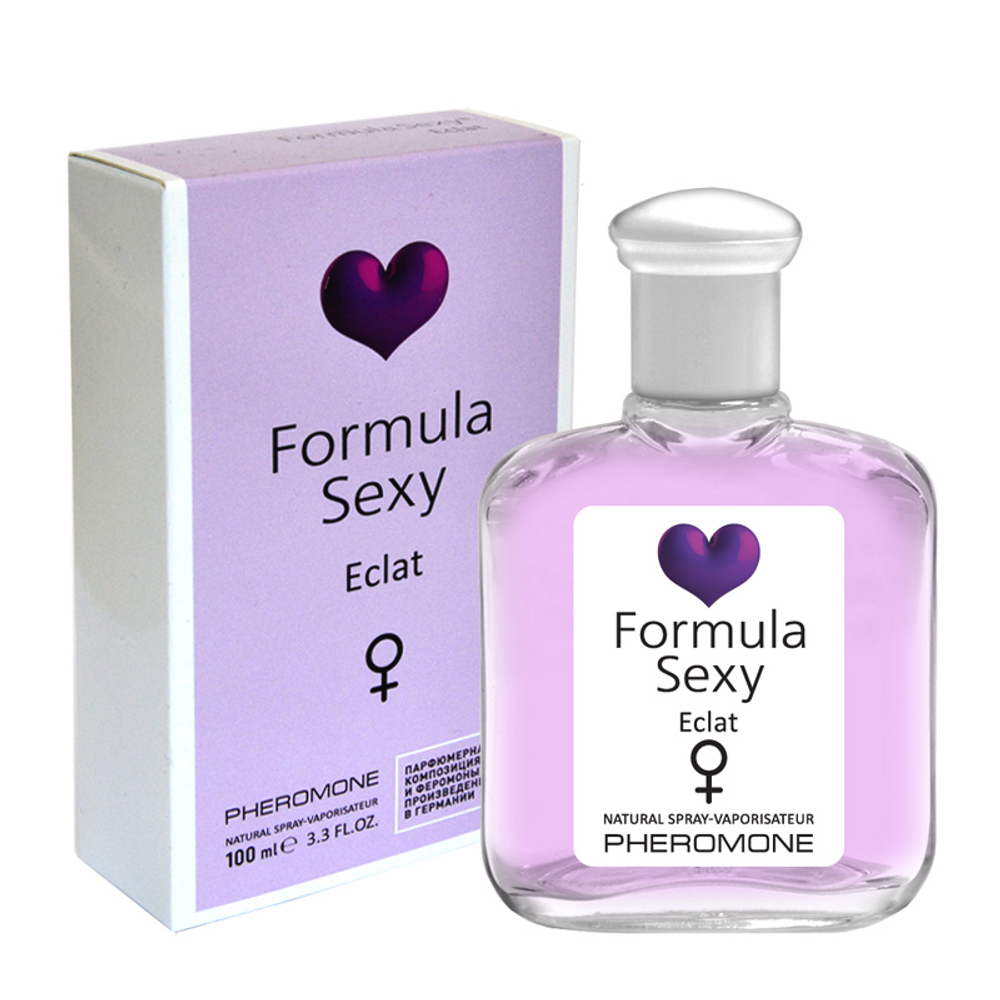 Парфюмерный лосьон с феромонами «FORMULA SEXY» 100ml (Eclat / Эклат)-for women/24