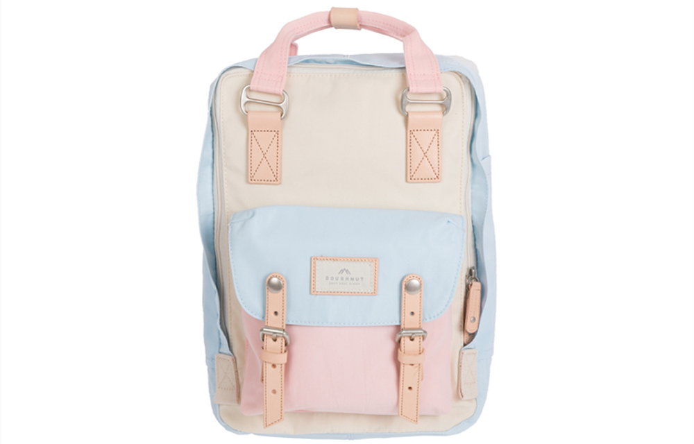 Doughnut Backpacks Cream X Ice Blue X Cherry Blossom