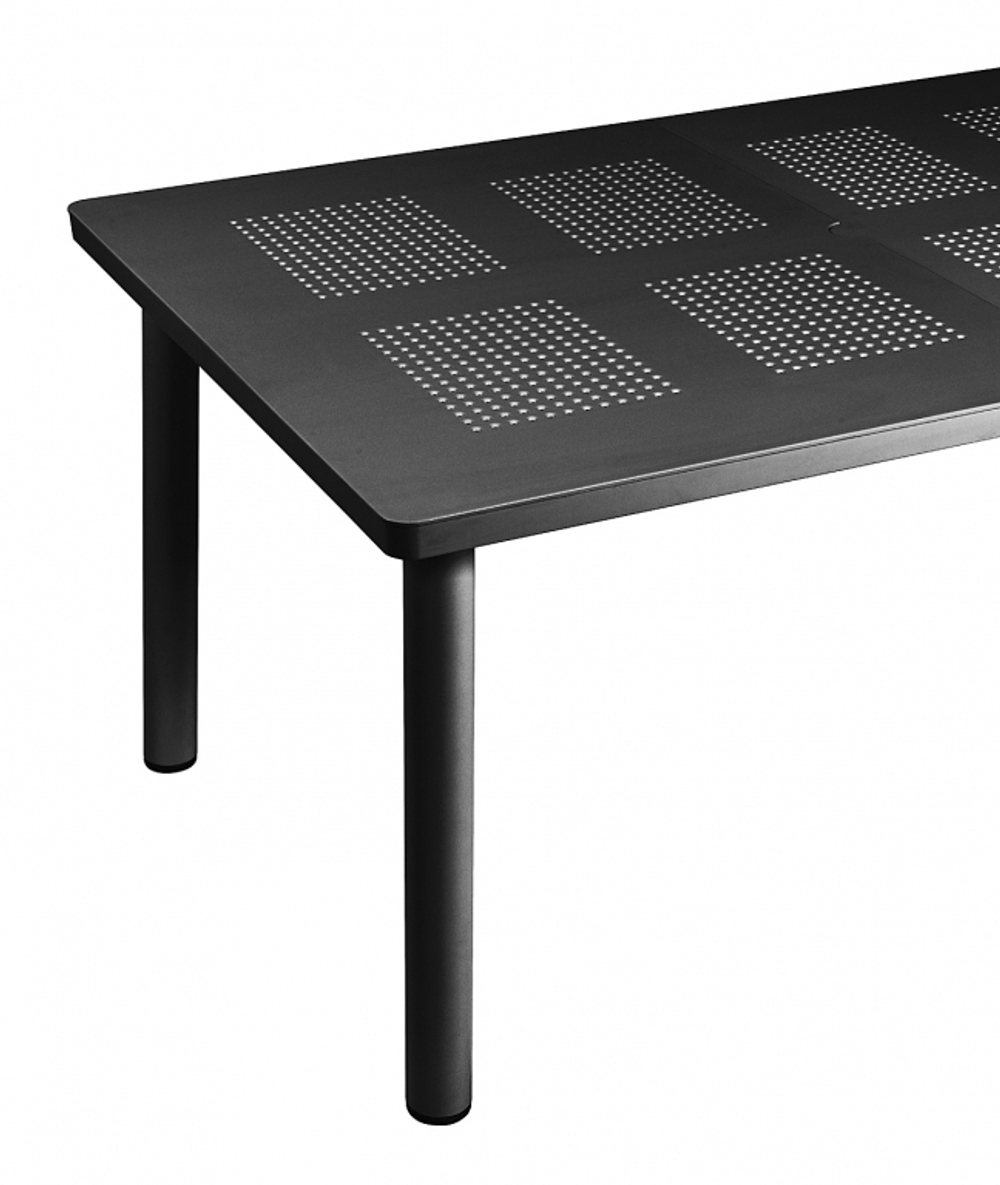 Стол пластиковый раздвижной Nardi Libeccio, антрацит