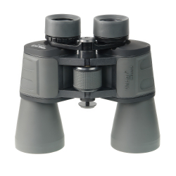 Бинокль Veber Classic БПШЦ 10x50 VRWA широкоугольный, серый - Porro призмы из стекла Bak-4