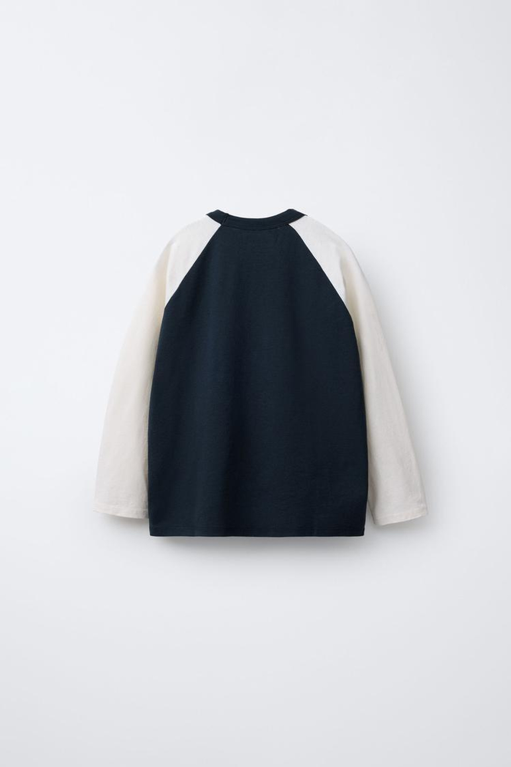 ZARA Х BENSIMON ® ЛОНГСЛИВ С ДЛИННЫМИ РУКАВАМИ, ТЕМНО-СИНИЙ