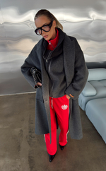 Пальто из шерсти в комплекте с жилетом