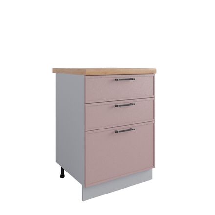 Кухня Модуль СЯБ 600 Марта Пудра Скин